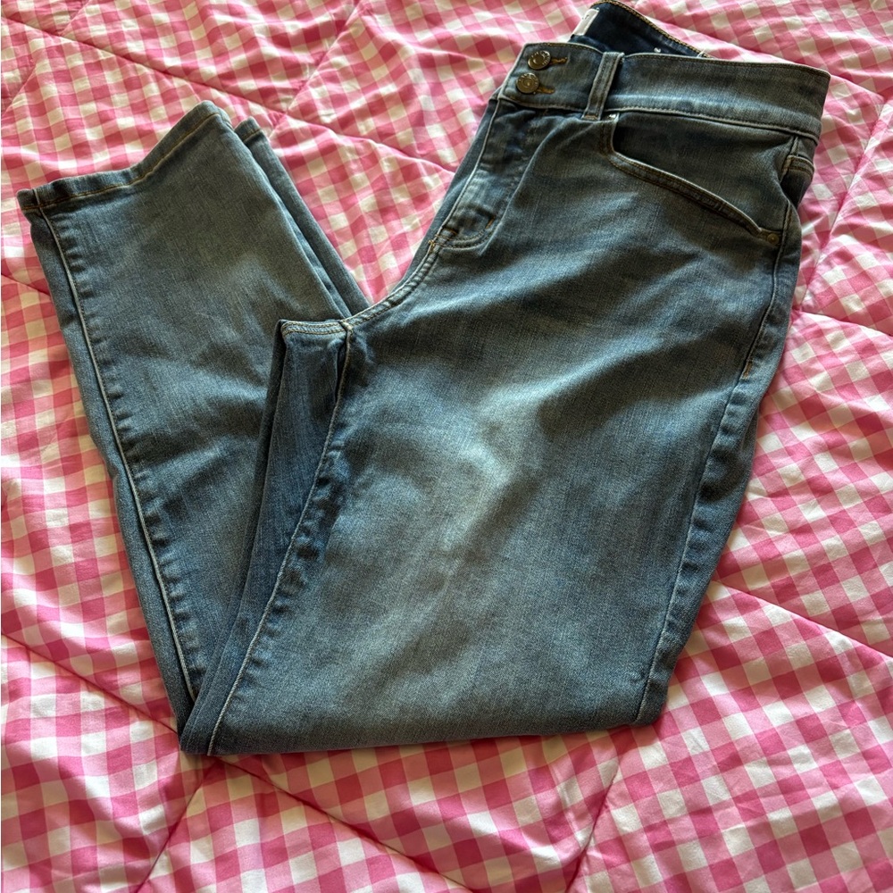Lane Bryant Blue Straight Jeans